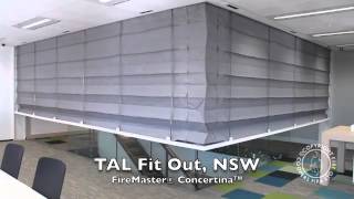 TAL Fit Out  FireMaster Concertina [upl. by Raffin]