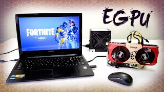 How to Setup External Graphics Card on a Laptop for CHEAP   eGPU Tutorial [upl. by Phelps160]