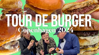 Københavns Bedste Burger 2024 🍔🇩🇰 [upl. by Ynnahc]