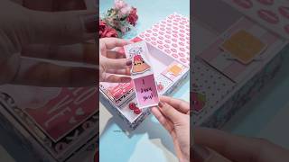 Pretty Puns match boxes 😍 handmadegifting scrapbooking puns gift giftsforher tutorial diy [upl. by Ardene]