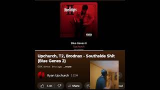 UPCHURCHT2BRODNAX SOUTHSIDE ST THIS WAS A CLASSIC 💜🖤 INDEPENDENT ARTIST REACTS [upl. by Adlai]