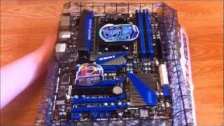 Unboxing MSI 990FXAGD80 Motherboard HD [upl. by Nnarual]