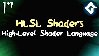 High Level Shader Language HLSL  The Basics  GameMaker Tutorial [upl. by Aienahs]