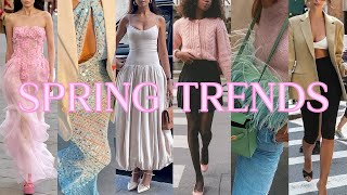 Top 10 Spring Fashion Trends 2024 what to wear this spring [upl. by Petula]