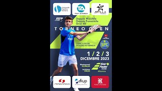 🔴 STAR PADEL  TORNEO OPEN  FINALE FEMMINILE 🔴 [upl. by Wilmott]