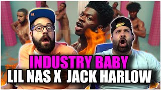 THIS BROKE THE INTERNET YET Lil Nas X Jack Harlow  INDUSTRY BABY Official Video REACTION [upl. by Dieter]