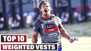 Best Weighted Vest In 2024  Top 10 Weighted Vests Review [upl. by Nojel]