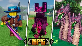 Top 10 Best New RPG Mods for Minecraft 1201「Forge」 [upl. by Yelime155]