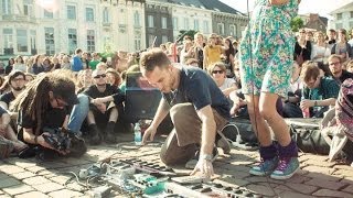 Dub FX feat Flower Fairy  Full Street Performence live in Gent Belgium [upl. by Nilorac]