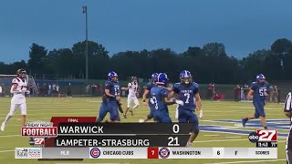 Warwick faces off against LampeterStrasburg in week two [upl. by Nocaj]