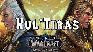 World of Warcraft Welcome To Kul Tiras 2018  All Cutscenes amp Lore 801 Battle for Azeroth [upl. by Argella]