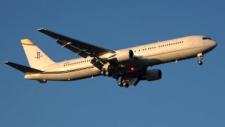 Houston Rockets Boeing 767300 Arrives at Minneapolis  St Paul MSP Int Airport [upl. by Rexford934]