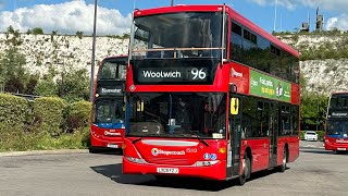 LX09 FZJStagecoach London 09Reg Scania N230UD Omnicity [upl. by Shepp]