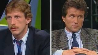 Erhitzte Diskussion vor Topduell Daum vs Hoeneß 1989  das aktuelle sportstudio – ZDF [upl. by Highams315]