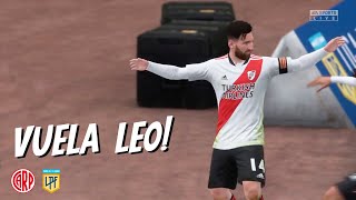 FECHA 22 LPF 🇦🇷  SARMIENTO vs RIVER PLATE  FIFA 22  MODO CARRERA [upl. by Edrock]