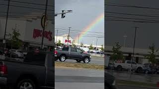 Rainbow over Buckeyes Crossville Tennessee TNbuckeyes buckeys [upl. by Egnalos]