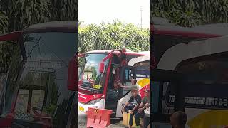 Crew Penyanyang Perbaikan Spion busmania bus busmedalsekarwangi [upl. by Eirolav27]