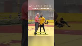 Kevin Dresser coaches Paniro Johnson about “Psychological Warfare” in college wrestling… wrestling [upl. by Celia]