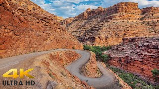 Shafer Canyon Road Complete Drive up the Switchbacks 4K  Canyonlands National Park  Moab Off Road [upl. by Yborian]