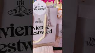 Vivienne Westwood Orb Necklace Unboxing Nana Necklace [upl. by Drain]