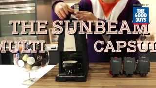 How to use the Sunbeam Multi Capsule Coffee Machine  available at The Good Guys [upl. by Schwenk]