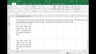 Shortcut key to Wrap amp Justify Text in MS Excel All Versions [upl. by Rodrich456]