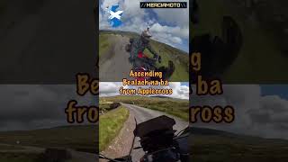 Bealach na ba ascent  Motorcycle tour 22  Day 5  Yamaha Tracer 9 GT [upl. by Kcirdorb231]