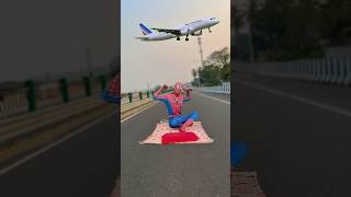 Spider man funny video😂😂 funny videoshorts trendingshorts shortsfeed spiderman [upl. by Yblocaj163]