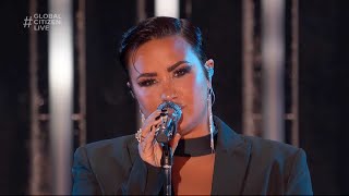 Demi Lovato  quotAnyonequot Live Performance in LA  Global Citizen Live 2021 [upl. by Nal]