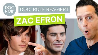 ZAC EFRON DAMALS und HEUTE – Dr Rolf Bartsch reagiert [upl. by Cul208]