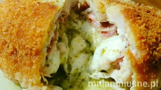 DEVOLAY W WERSJI WŁOSKIEJ  z szynka parmeńska  pesto  mozzarella [upl. by Cutty]