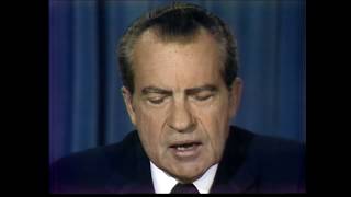 President Nixon Announcing Decision To Resign the Office of the President of the United States [upl. by Rodge288]