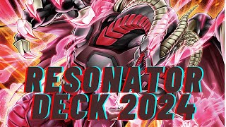 SCORCHING FLAME Master Duel Resonator Deck 2024 [upl. by Anassor]