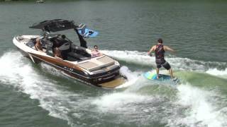 Malibu 25 LSV Surf Review Wakeboarding [upl. by Ward]