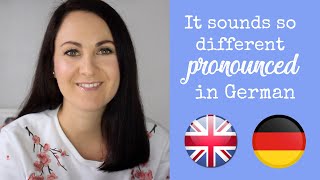 10 NAMES PRONOUNCED DIFFERENTLY IN ENGLISH amp GERMAN 🇬🇧🇩🇪 [upl. by Berlin]