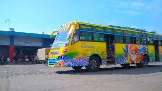 Pollachi to Sathymangalam SRT bus  SRT Queen SRT coach bus  Via Somanur Annur [upl. by Anaylil]