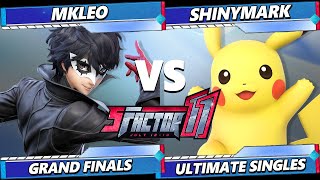 Pre S Factor 11 GRAND FINALS  MkLeo Joker Pyra Mythra Vs ShinyMark Pikachu Smash Ultimate [upl. by Mutua]