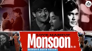 Monsoon Love Mashup  70s  90s Mashup  Harmonix Haven  Old is Gold  Love Songs [upl. by Quinby319]