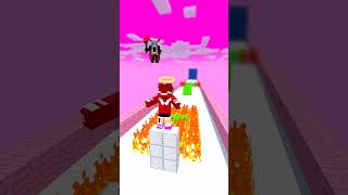 CARGO SKATES RUN CHALLENGE Aphmau vs Noob Girl  MINECRAFT [upl. by Aliam780]