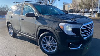 2022 GMC Terrain SLT 15T AWD POV Test Drive amp Review [upl. by Aifoz]