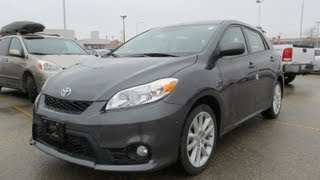 2013 Toyota Matrix XRS Start up Walkaround and Vehicle Tour [upl. by Friedlander551]