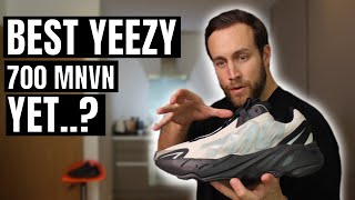 YEEZY 700 MNVN BONE UNBOXING SIZING REVIEW amp ONFEET [upl. by Libyc177]