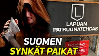 10 SUOMEN PAIKKAA JOLLA ON SYNKKÄ HISTORIA [upl. by Solahcin908]