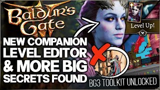 Baldurs Gate 3  New COMPANION CONFIRMED amp New MIND BLOWING Secrets Found  INFINITE Ladder amp More [upl. by Sieber501]