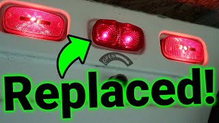 ►Marker Light Replacement Highlights  PopUp Camper Maintenance [upl. by Eecak]