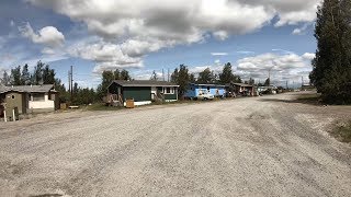 Driving around Edzo Behchokǫ̀ Northwest Territories [upl. by Irwinn]