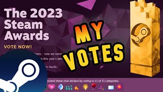 My Votes For The Steam Awards 2023 [upl. by Rebak]