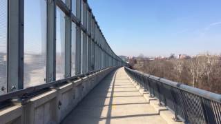 Woodrow Wilson Bridge Sound Wall [upl. by Ahsekad204]