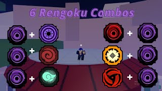 6 Rengoku Combos  Shindo Life [upl. by Wun]