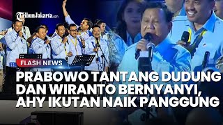 Prabowo Tantang Wiranto dan Dudung Nyanyi di Acara GSN AHY Naik Panggung Presiden RI Berjoget [upl. by Columba805]